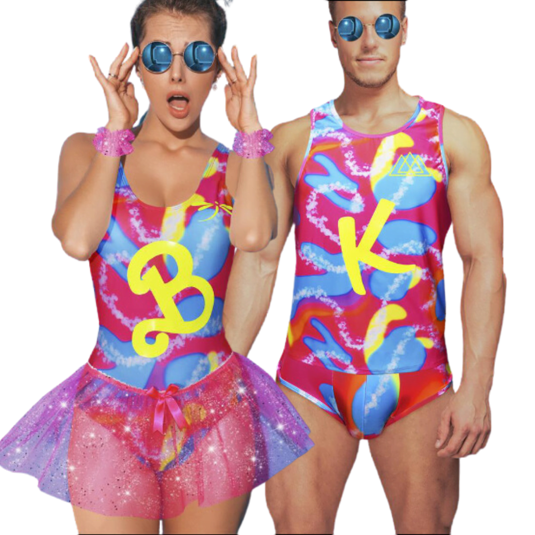 Kit Disfraz Barbie y Ken | Sexysima