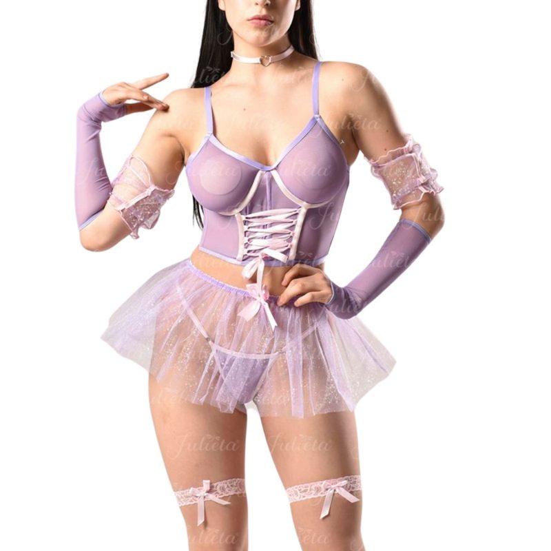 Disfraz Rapunzel Princesa Sexy Mod Blonde