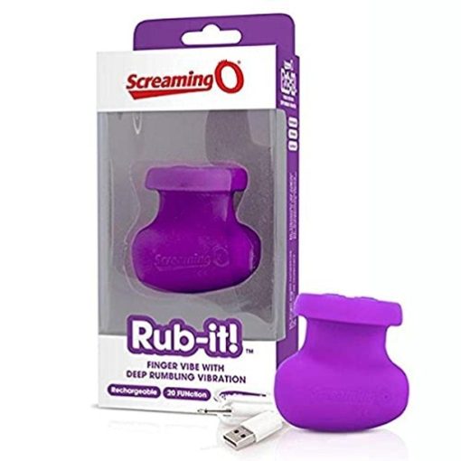 Vibrador Rub-It! Screaming O Morado