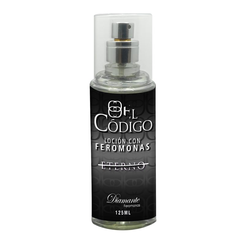 Colonia para Hombre con Feromonas Eterno 125ml Aroma Amaderado El Código