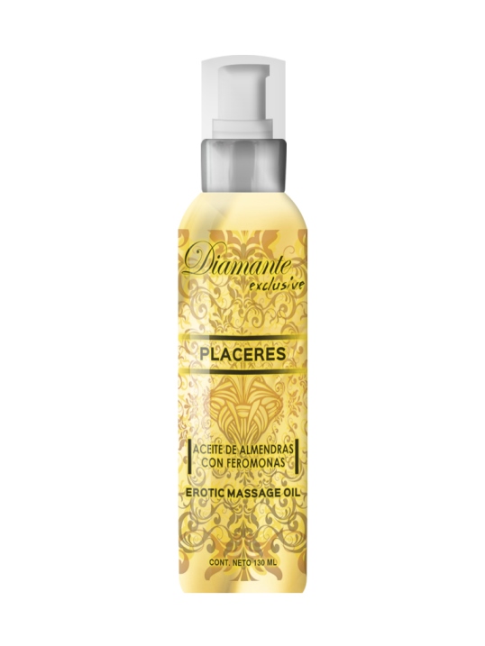 Aceite de Almendras con Feromonas Aroma Placeres 130ml Diamante