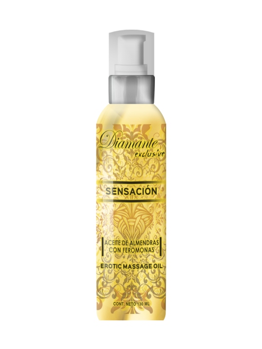 Aceite de Almendras con Feromonas Aroma Sensación 130ml Diamante