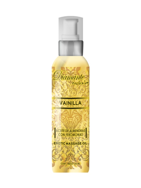 Aceite de Almendras con Feromonas Aroma Vainilla 130ml Diamante