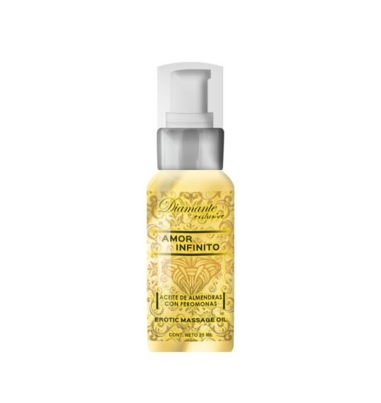 Aceite de Almendras con Feromonas Aroma Amor Infinito 25ml Diamante