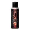 4 en 1 Lubricante y Aceite para Masaje Efecto Térmico Caliente Comestible Sabor Fresa 60ml Feel Love