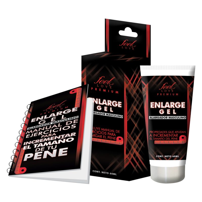 Gel Efecto Alargador de Pene 60ml Feel Love (Tratamiento)