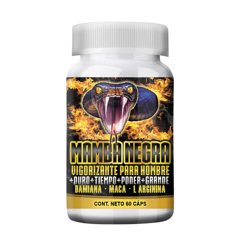 Mamba Negra Vigorizante Sexual para Hombre 60 caps