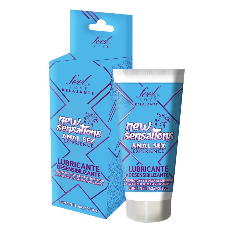 Lubricante Efecto Desensibilizante Anal New Sensations Lubricante 60ml Feel Love