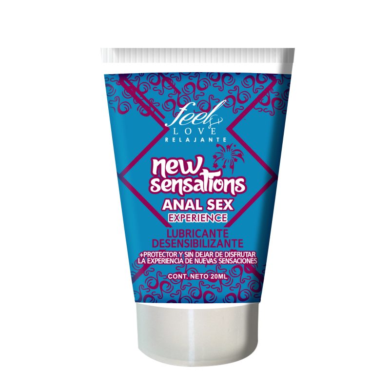 Lubricante Efecto Desensibilizante Anal New Sensations 20ml Feel Love