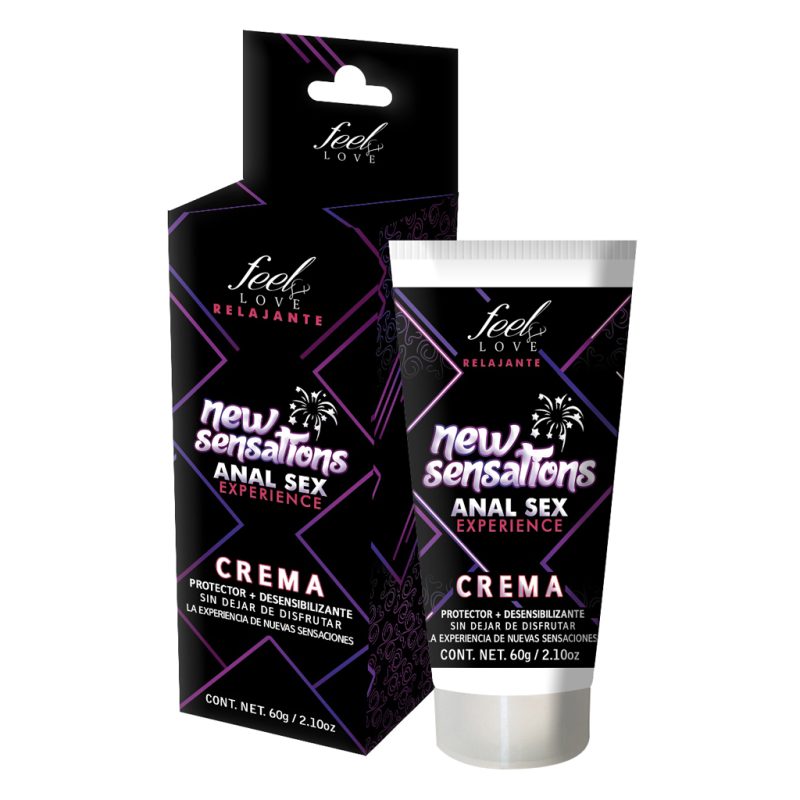 Crema Efecto Desensibilizante Anal New Sensations Crema 60ml Feel Love