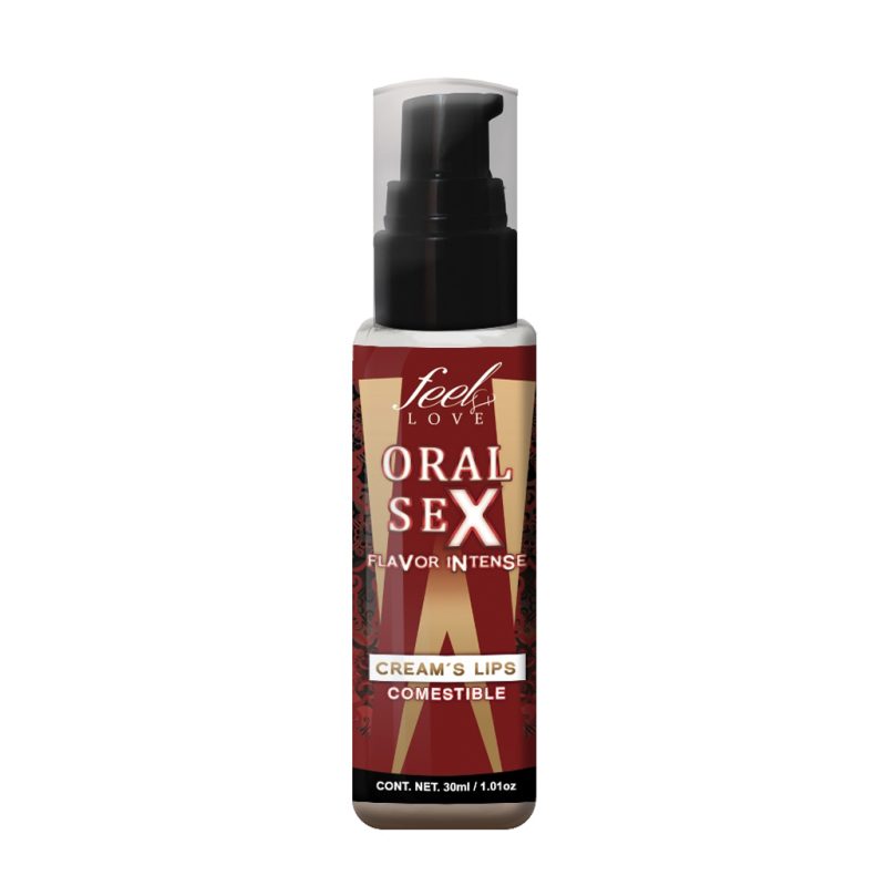 Saborizante para Sexo Oral Sabor Cream's Lips 30ml Feel Love