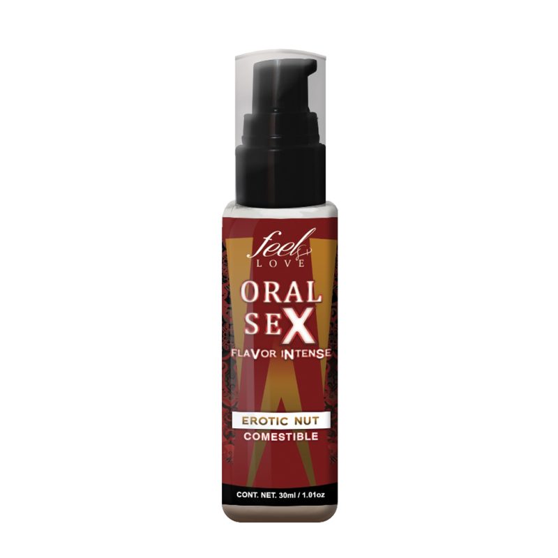 Saborizante para Sexo Oral Sabor Nuez Erótica 30ml Feel Love