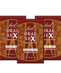 Saborizante para Sexo Oral Sabor Nuez Exótica Sobre 5ml Feel Love