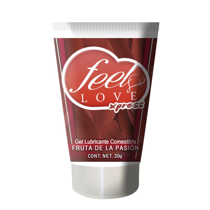 Lubricante Comestible Sabor Frutas de la Pasión 20ml Feel Love