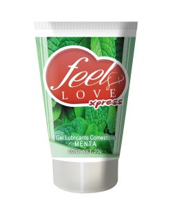 Lubricante Comestible Sabor Menta 20ml Feel Love