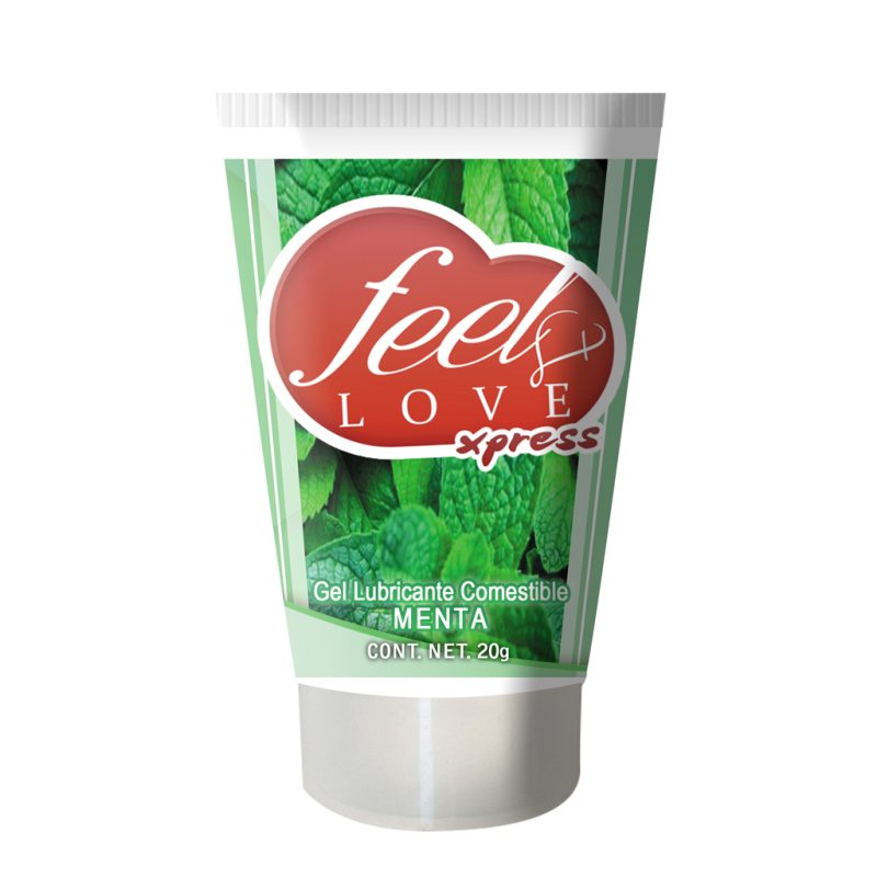 Lubricante Comestible Sabor Menta 20ml Feel Love