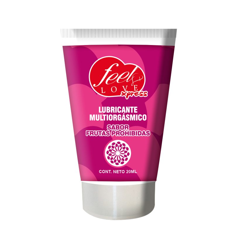 Lubricante Efecto Multi-Orgasmos Comestible Sabor Frutas Prohibidas 20ml Feel Love