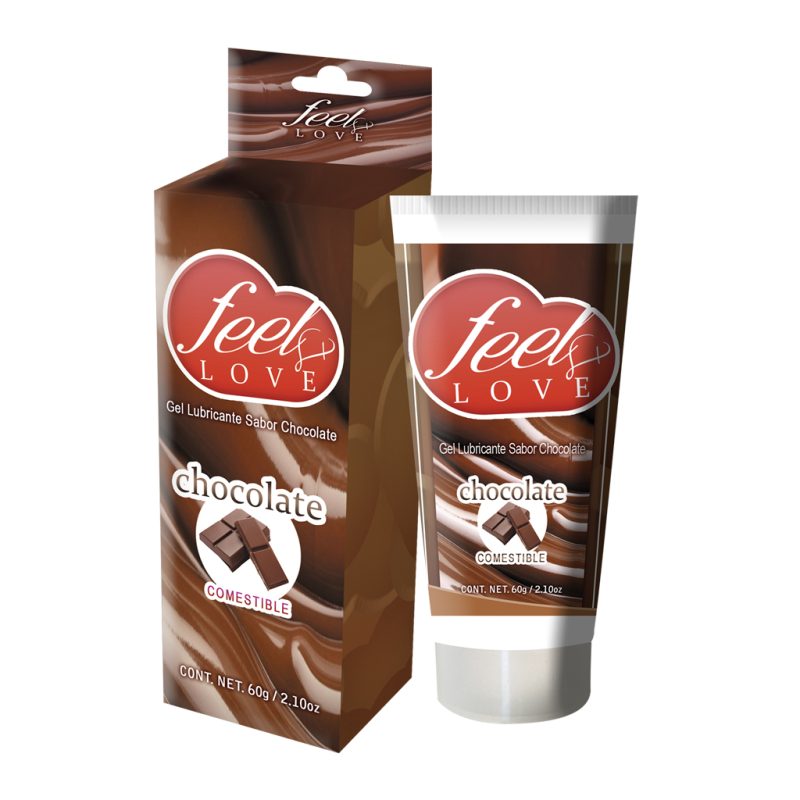 Lubricante Comestible Sabor Chocolate 60ml Feel Love