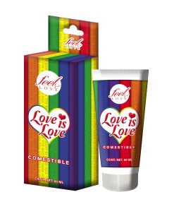 Lubricante Comestible Love Is Love Sabor Algodón de Azucar 60ml Feel Love