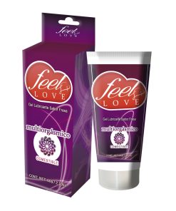 Lubricante Efecto Multi-Orgasmos Comestible Sabor Fresa 60ml Feel Love