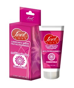 Lubricante Efecto Multi-Orgasmos Comestible Sabor Frutas Prohibidas 60ml Feel Love