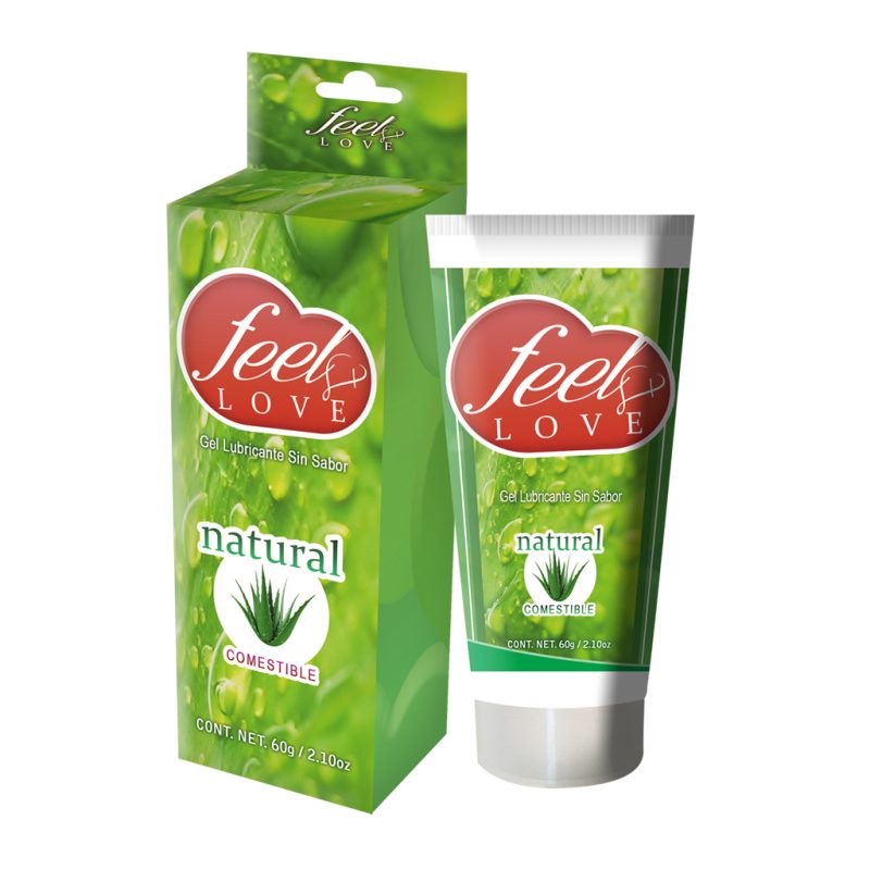 Lubricante Natural 60ml Feel Love