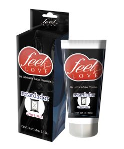 Lubricante Retardador para Hombre Comestible Sabor Chocolate 60ml Feel Love