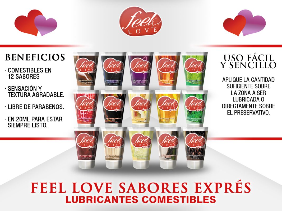 Lubricante Comestible Sabor Menta 20ml Feel Love · fotografía 2