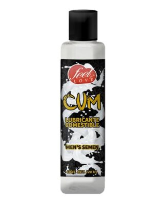 Lubricante Textura Semen Comestible Sabor Manzana Canela Cum 120ml Feel Love