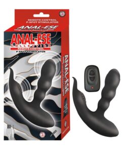 ANAL-ESE REMOTE CONTROL P-SPOT STIMULATOR-BLACK