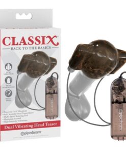 Classix Dual Vibrating Head Teaser Smoke