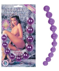THAI JELLY ANAL BEADS-PURPLE