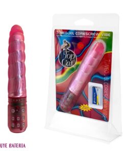 7'' Corkscrew Neo Jel Vibe Pink