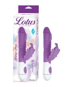 3017-2/LOTUS SENSUAL MASSAGERS #4-PUR