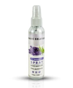 Basic Solutions Hand Sanitizer Spray- Lavender 4 oz