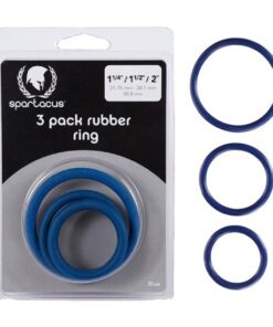 3 Pack Rubber Ring Spartacus - BLUE