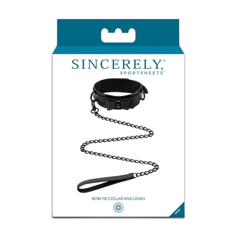 Sinc Bow Tie Collar & Leash · fotografía 1