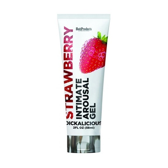 Gel Estimulante Comestible sabor Fresa Dickalicious 60ml Hott Products