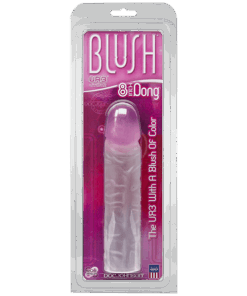 Blush Ultraskyn - 8'' Dong Clear With Blush
