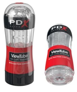 PDX Elite ViewTube See-Thru Stroker