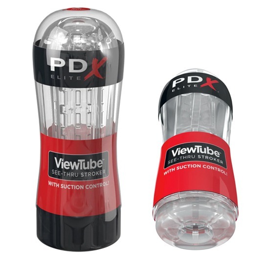 PDX Elite ViewTube See-Thru Stroker
