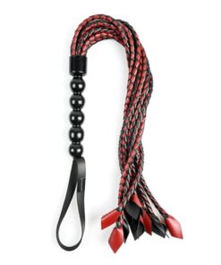 SS Saffron Braided Flogger