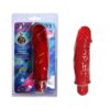 761-RD/WTRPRF 5" VIBRATG JELLY-RED