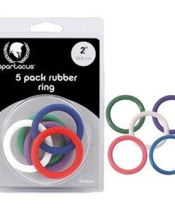 5 Pack Rubber Ring Spartacus - RAINBOW