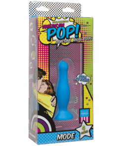 American Pop! Mode 4" Anal Plug Blue
