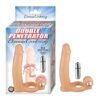 DOUBLE PENETRATOR DREAM COCKRING-WHITE