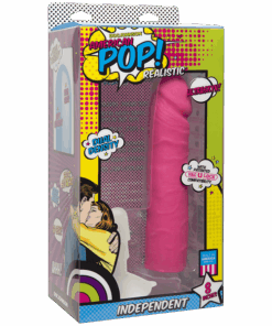 American Pop! Independent 8" Realistic Pink
