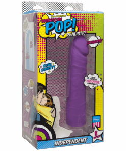 American Pop! Independent 8" Realistic Purple
