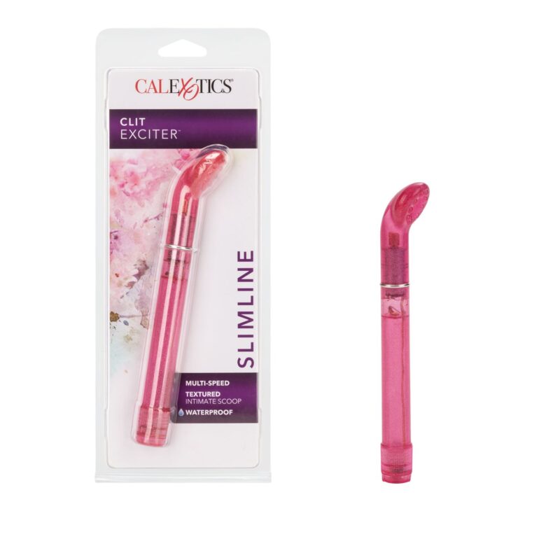 Vibrador Slimline Clit Exciter Pink CalExotics