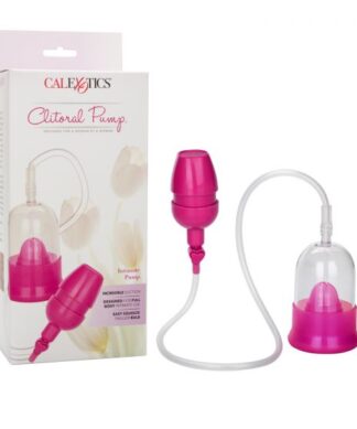 Bomba de Succión para Clítoris y Pezones Intimate Sensual Body Pump Pink CalExotics